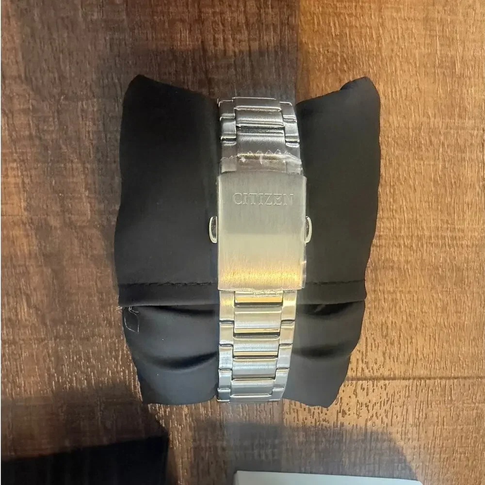 Citizen Men's Quartz Two Tone Black Dial Day Date Watch